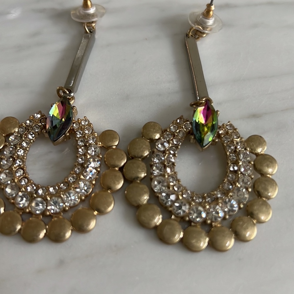 J Crew Statement Earrings - Picture 2 of 4